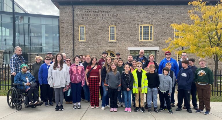Youth Experience History and Hope at the Niagara Falls Underground Railroad Heritage Center