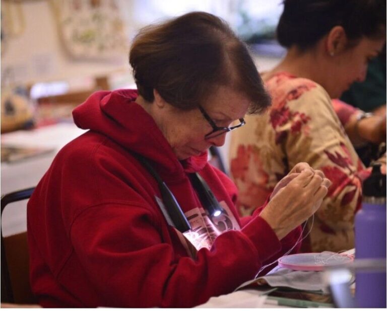 Cross-Stitch Retreat Sews Connections in LeRoy